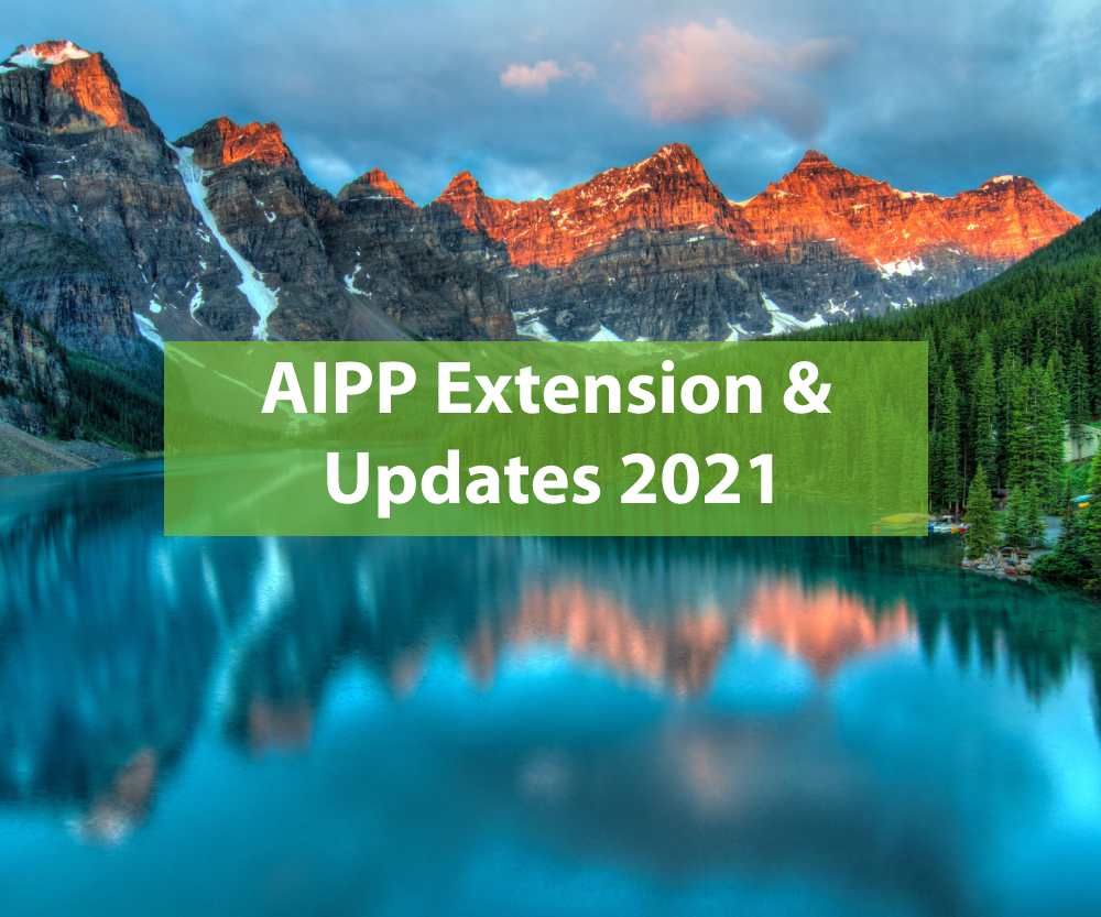 AIPP Extension and Updates 2021